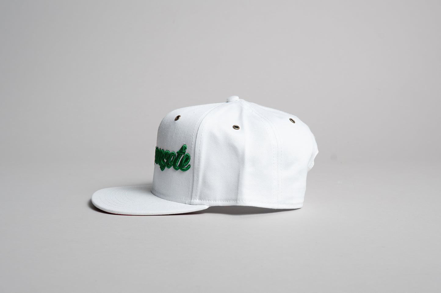 Gorra Chingonsote Cursiva (Blanco/Verde)