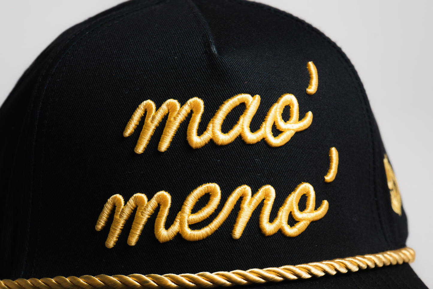 Gorra mao' meno' Oro