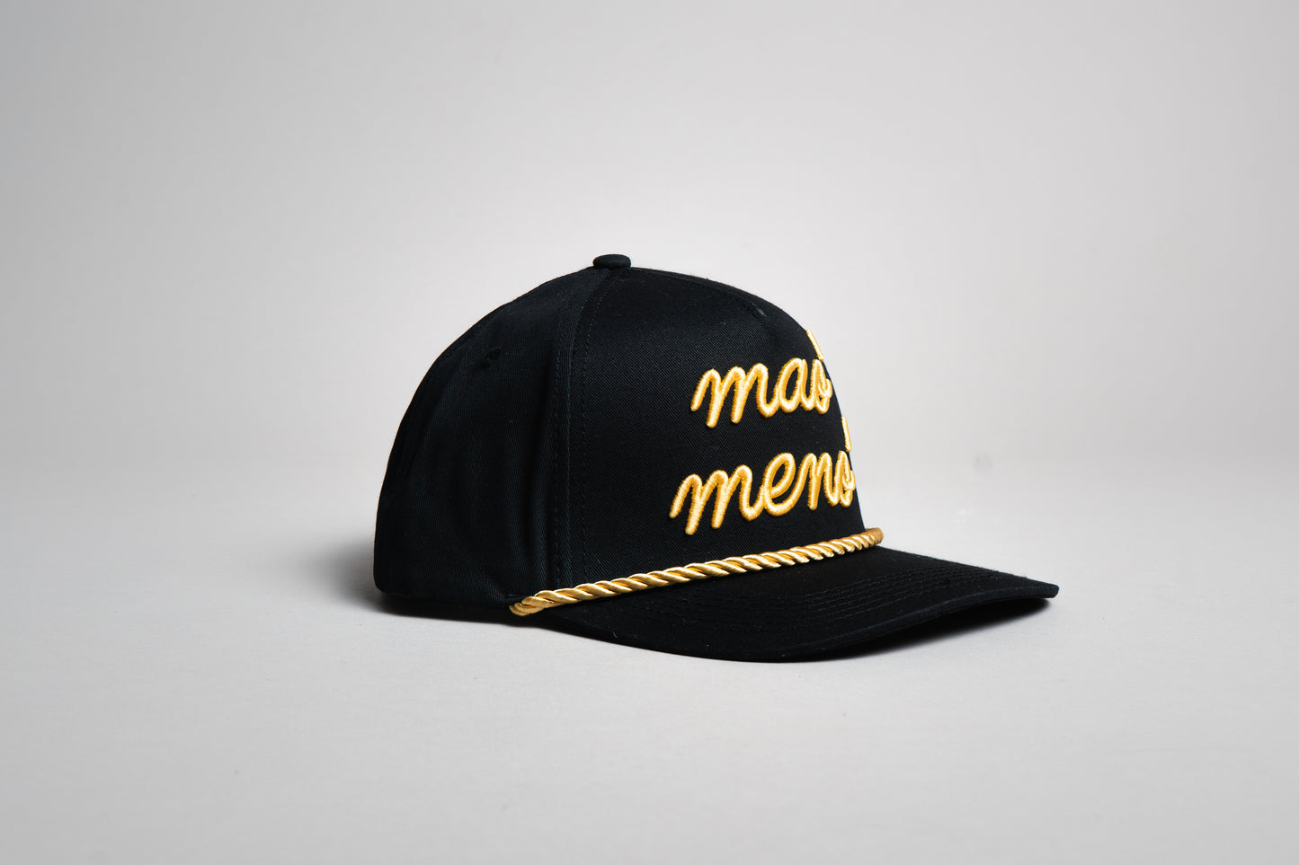 Gorra mao' meno' Oro