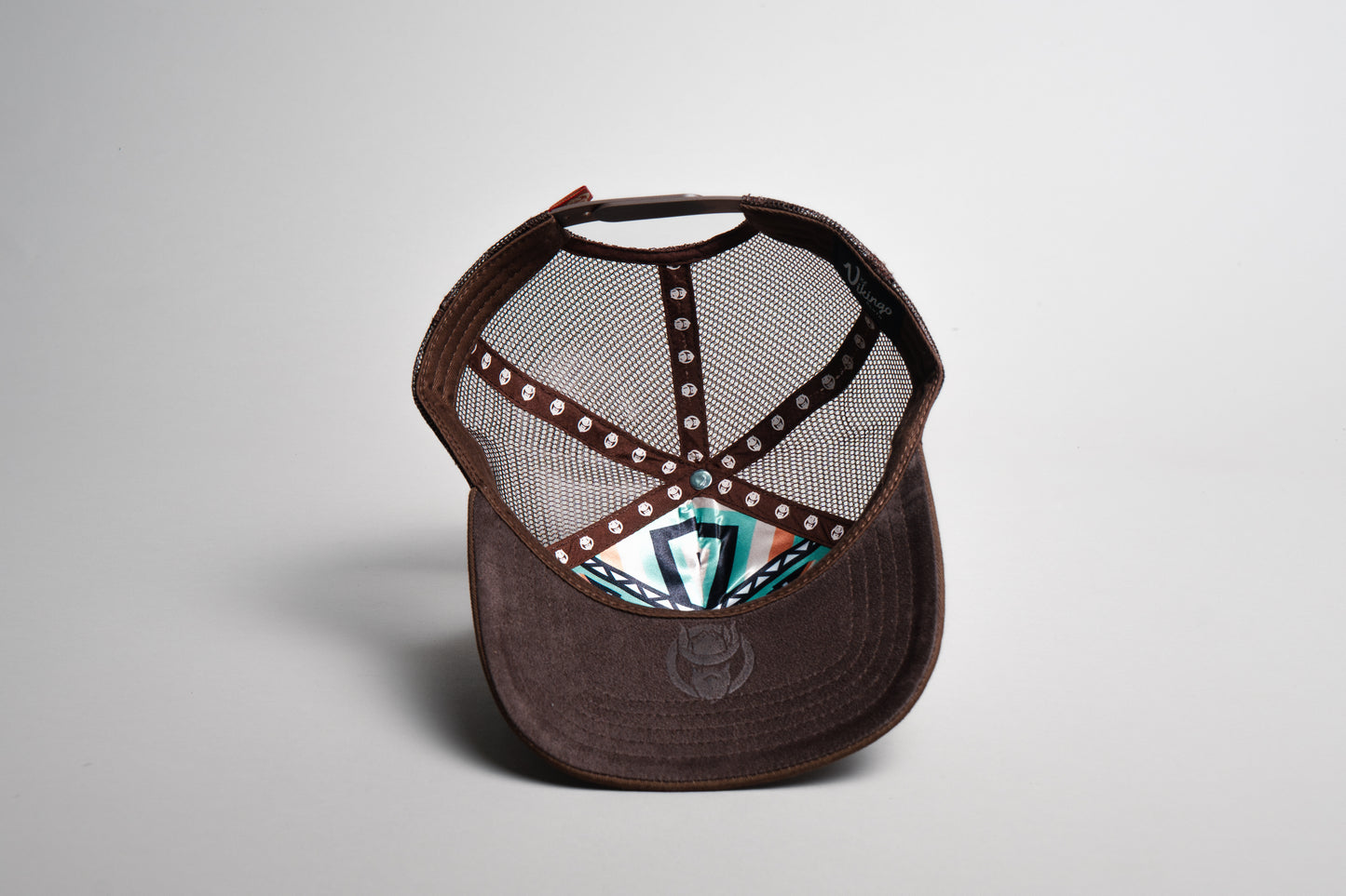 Gorra el vikingo tribal turquesa