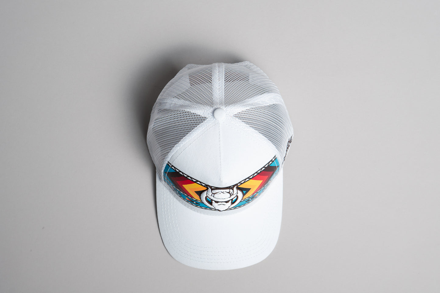 Gorra el vikingo tribal blanca