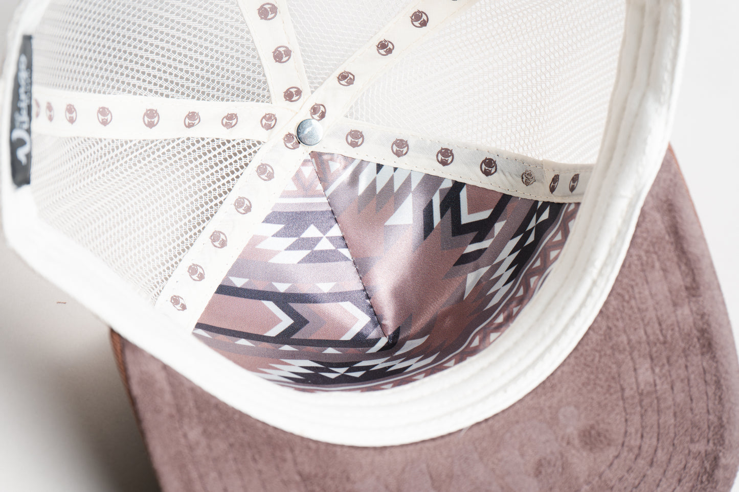 Gorra Mao Meno tribal chocolate