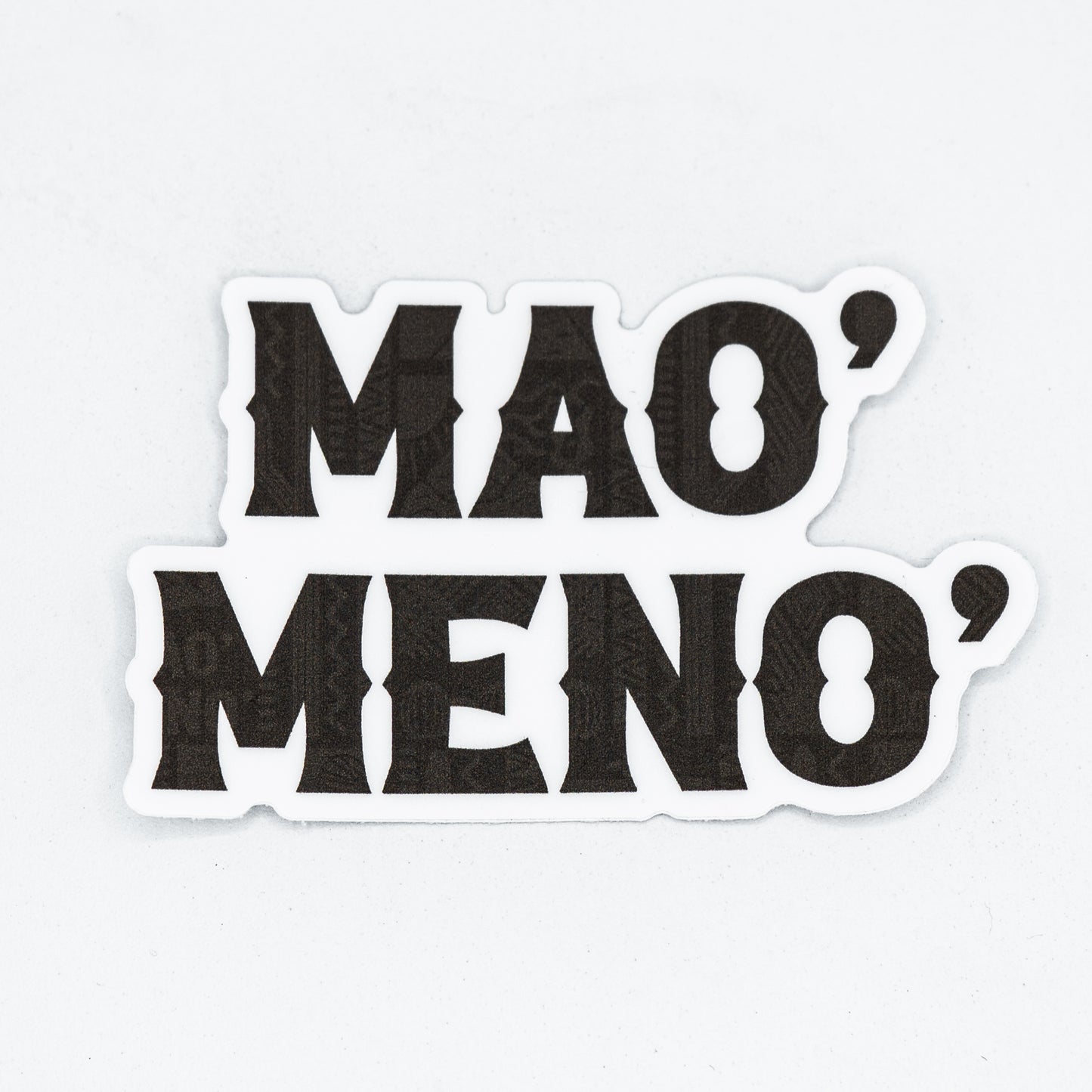 Sticker Mao' Meno' con Patrón