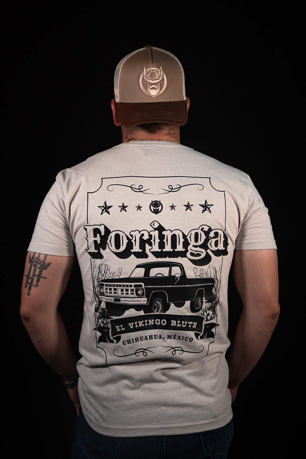 Camiseta Foringa B/N