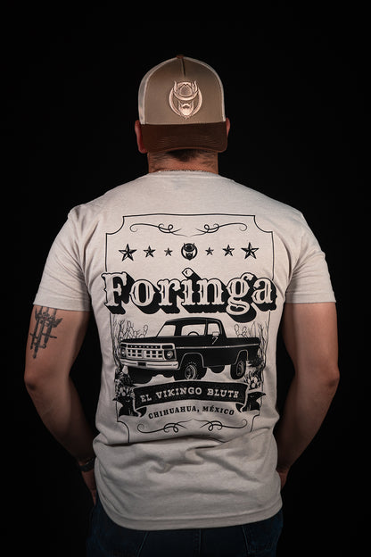 Camiseta Foringa B/N