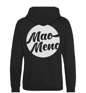 Sudadera con Capucha Mao Meno (Black Smoke)