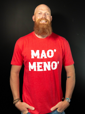 Camiseta Mao' Meno' (Roja)