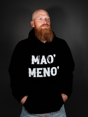 Sudadera Mao' Meno' (Negra)