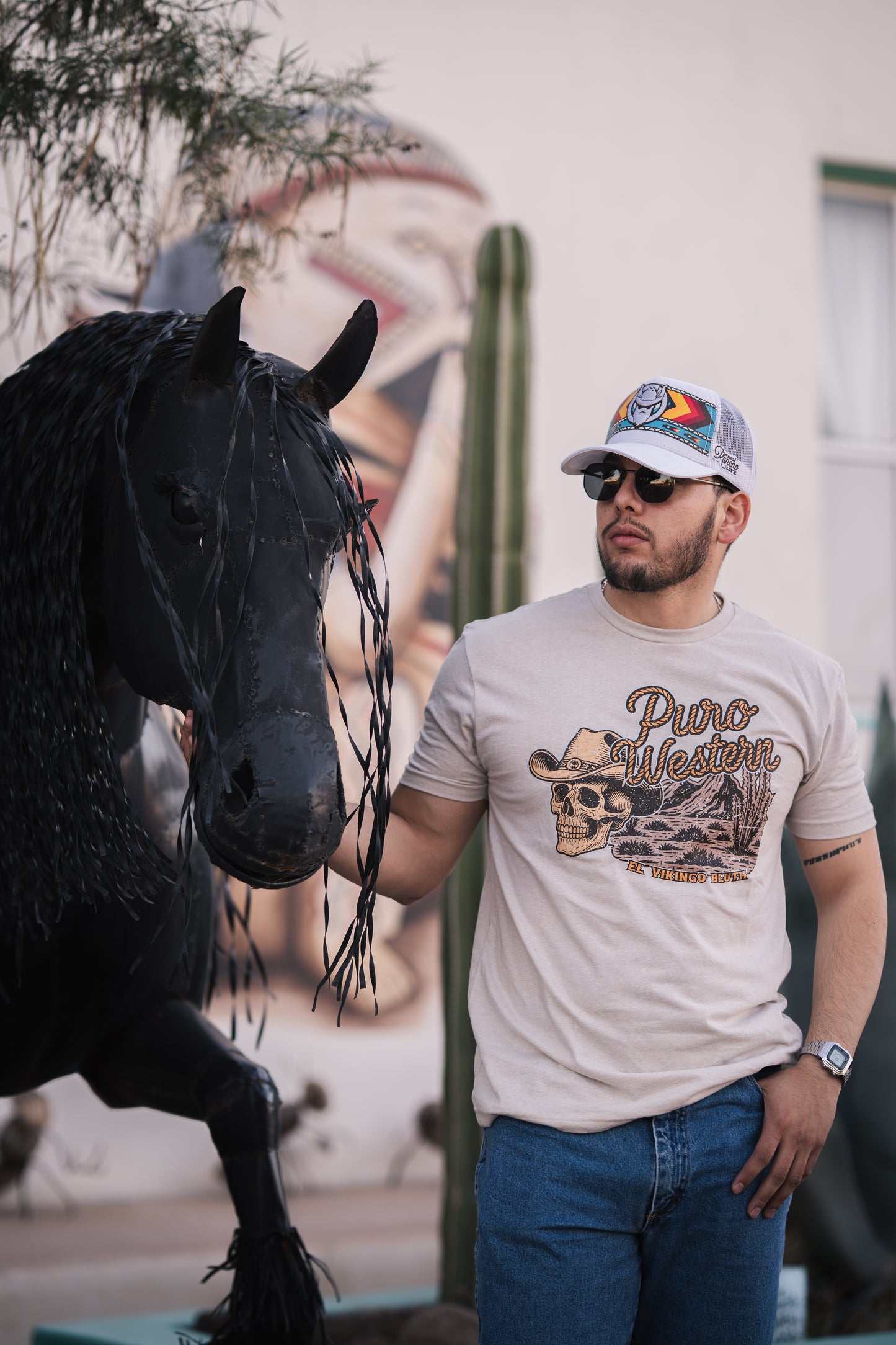 Camiseta El Vikingo Puro Western