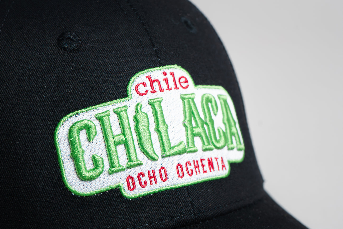Nueva Gorra Chile Chilaca (Negro)