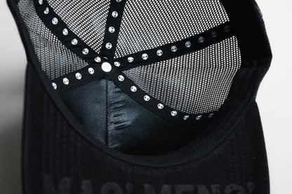 *Gorra Mao' Meno' Cuadro (Negra)