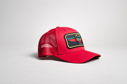 Gorra Live Free (Roja) - Curva