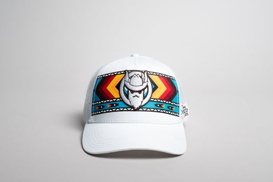 Gorra el vikingo tribal blanca