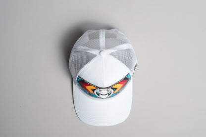 Gorra el vikingo tribal blanca