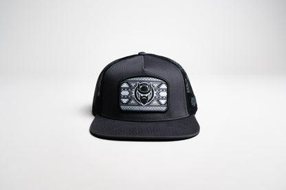 Gorra El Vikingo parche tribal carbon