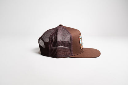 Gorra El Vikingo parche tribal turquesa