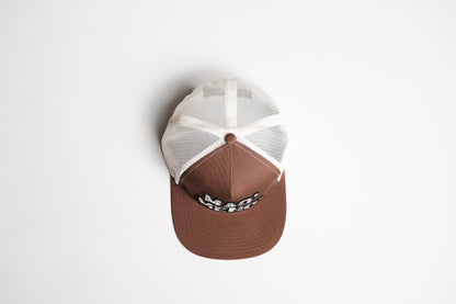 Gorra Mao Meno tribal chocolate