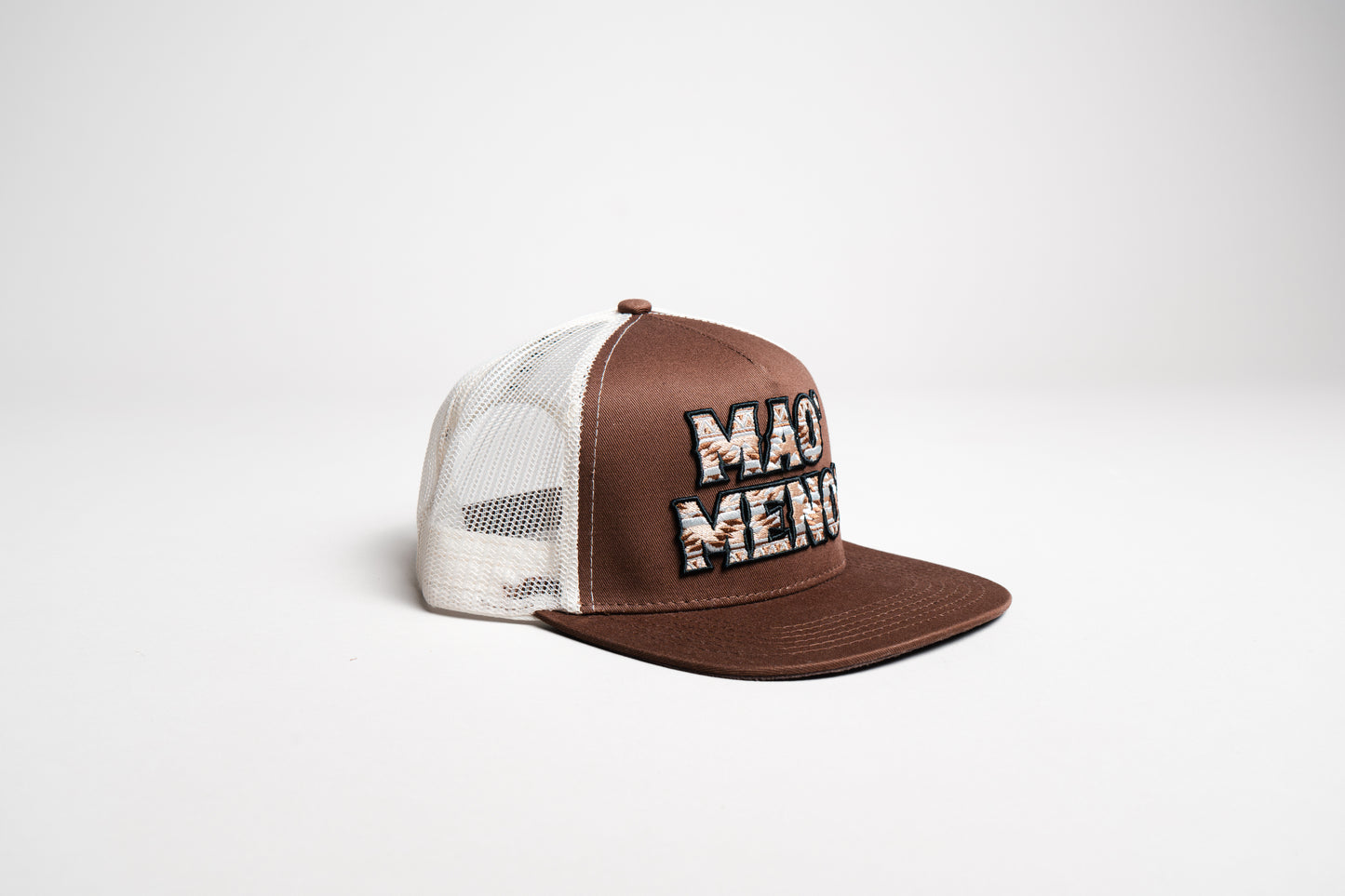 Gorra Mao Meno tribal chocolate