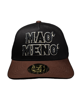 Gorra Mao' Meno Outline Negra