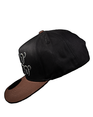 Gorra Mao' Meno Outline Negra