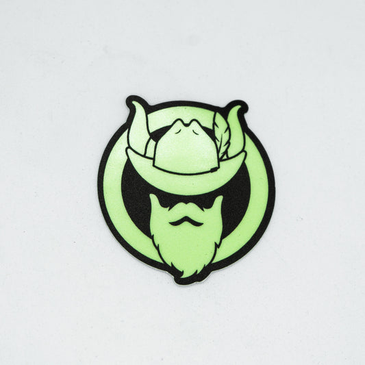 Sticker Logo Glow in the Dark