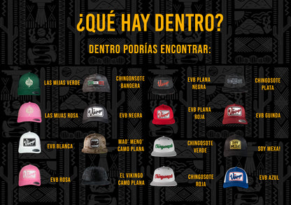 Caja Misteriosa 3 Gorras (Modelos Clásicos)